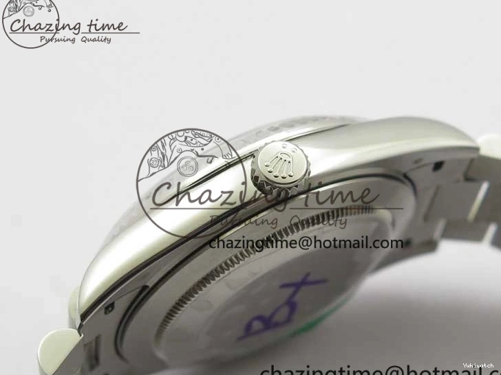 Bracelet Dial Fluted A2813 Markers Day SS Date 40mm Maker Bezel Best On SS Edition BP Arabic Blue 0727